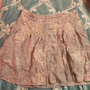 Cute flower print skirt